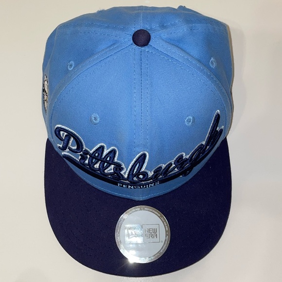 NHL Pittsburgh Penguins Blue Snapback Hat - Picture 2 of 6